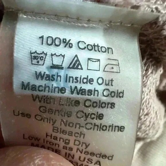 Crescent Drive plush French loop terry sweatshirt. Size xl. Soft . nwot. - Picture 7 of 9